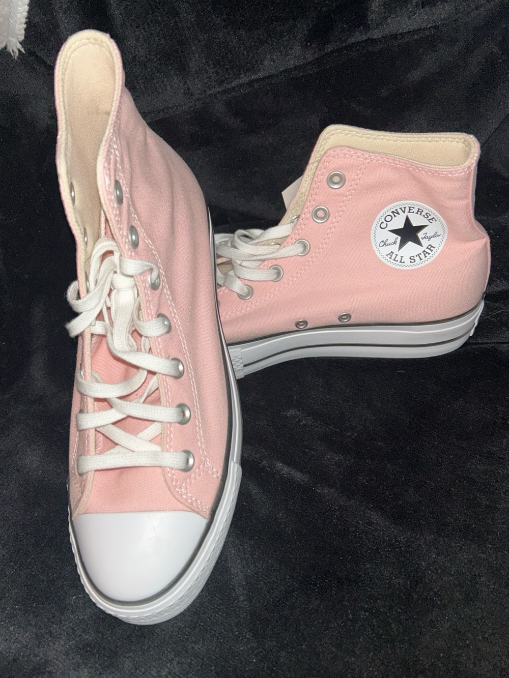New Converse Light Pink High-Top Sneakers size women’s 9.5